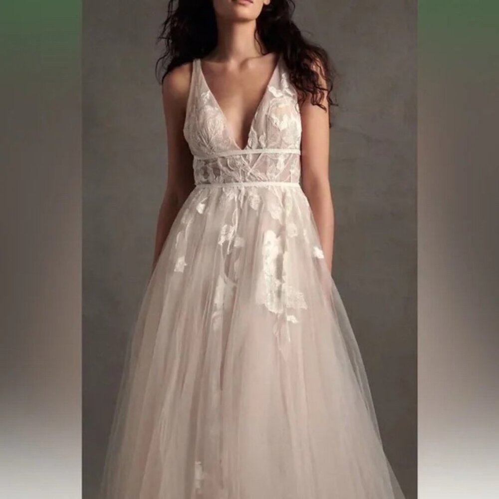 Willowby by Watters Hearst A-Line Tulle Wedding Gown